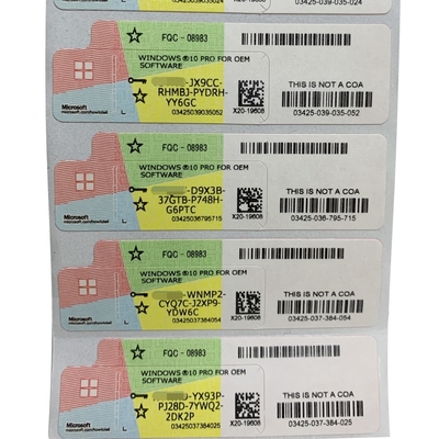 Microsoft Windows 10 Professional 64 Bit OEM License , Windows 10 Pro OEM Product Key 64 Bit