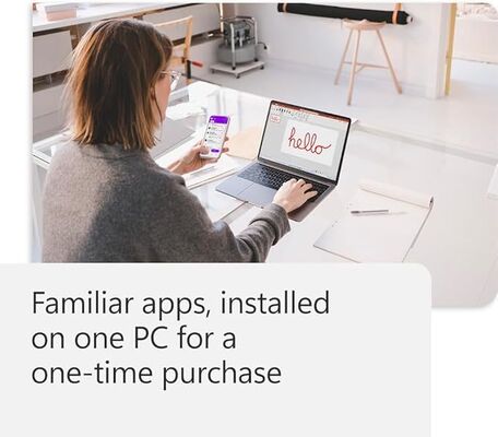 Microsoft Office 2024 Home and Business BIND Key Lifetime License for 1 PC/Mac