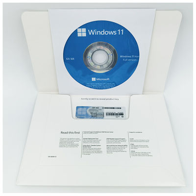 وين 11 Home Windows برنامج OEM 64 بت DVD التجزئة على الانترنت التفعيل Microsoft Certified