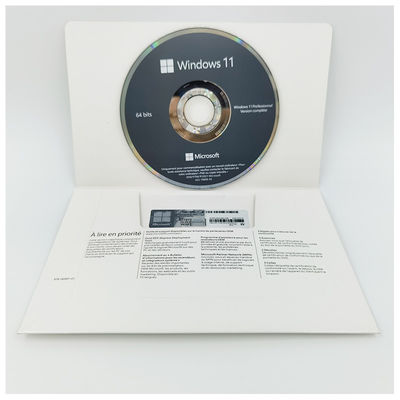 مايكروسوفت ويندوز 11 برو فرنسي OEM DVD Pack مفتاح الترخيص الأصلي 64 بت للاستخدام المهني