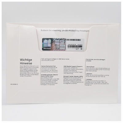 Microsoft Windows 11 Pro German OEM DVD Pack مفتاح ترخيص أصلي 64 بت