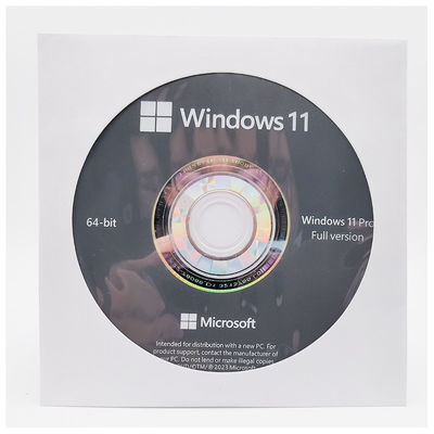 Microsoft Windows 11 Pro OEM DVD الإنجليزية ترخيص منشئ نظام شرعي لجهاز كمبيوتر واحد