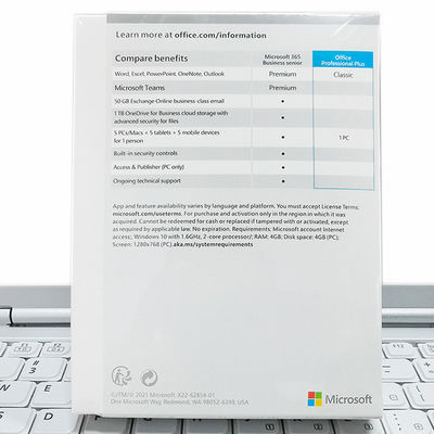 برنامج Office 2021 Pro Plus License Perpetual Complete Suite مع Word و Excel و PowerPoint و Outlook