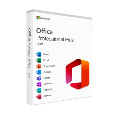 Microsoft Office 2021 Professional Plus ترخيص مدى الحياة مع عملية شراء لمرة واحدة بدون اشتراك