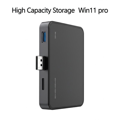 سعة عالية التخزين Win11 محترف صندوق USB مع 16 غيغابايت من مساحة القرص الصلب و 64 غيغابايت أو أكبر جهاز تخزين