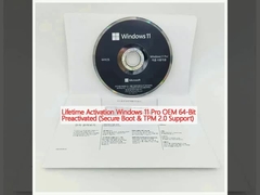 تنشيط مدى الحياة Windows 11 Pro OEM 64 بت تم تنشيطها مسبقًا (دعم التمهيد الآمن و TPM 2.0)