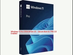 نظام تشغيل Windows 11 Pro OEM 64 بت - بدء تشغيل آمن و TPM 2.0