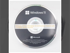 ويندوز 11 برو OEM الإيطالية ميزات الأعمال 64 بت مع واجهة إيطالية كاملة